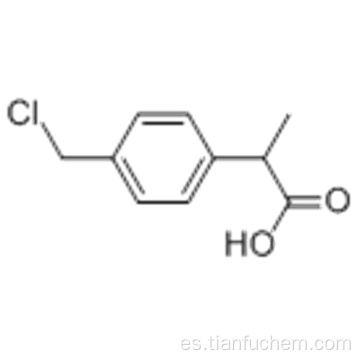 Ácido 2- (4-clorometilfenil) propiónico CAS 80530-55-8